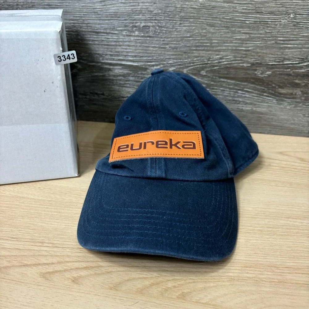 Eureka Hat Cap Strap Back‎ Blue Adjustable Richardson Mens